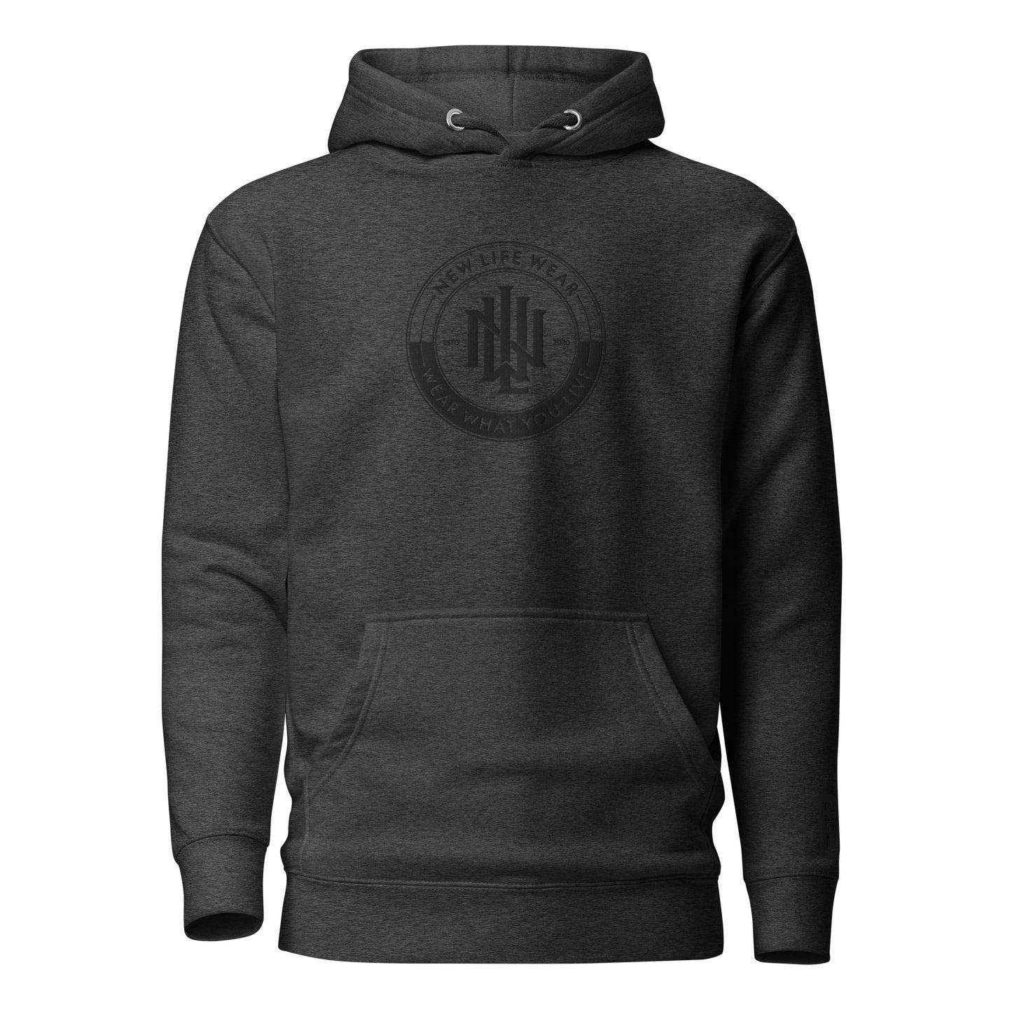 2Cor517 BRAND LOGO Unisex Hoodie BLK EMB copy