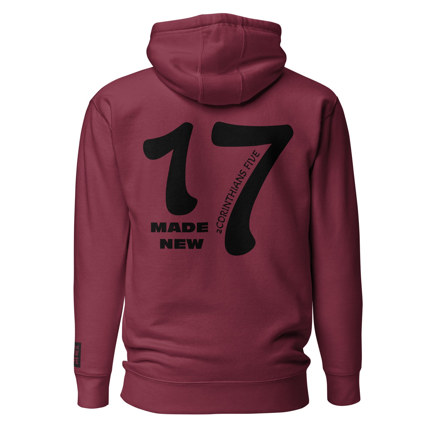 2Cor517 BRAND LOGO Unisex Hoodie BLK EMB copy