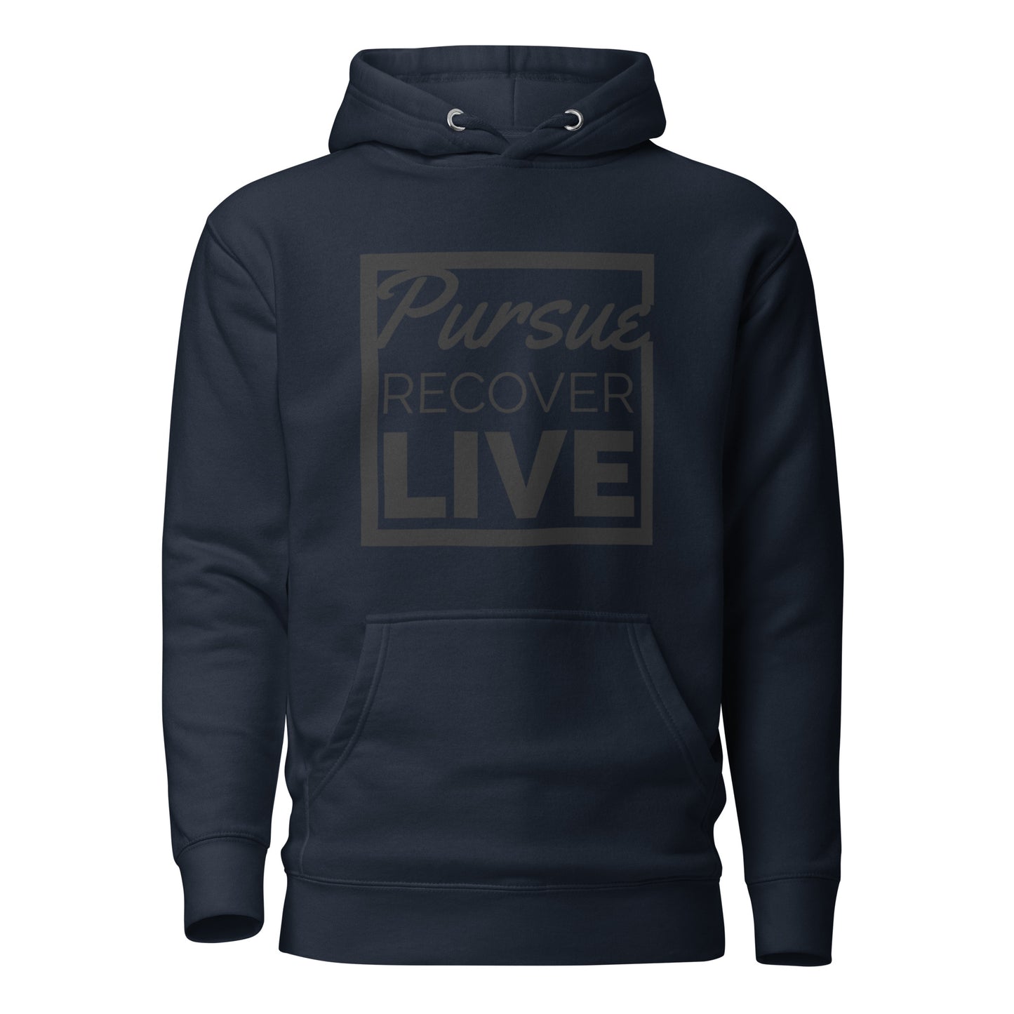 PURSUE RECOVER LIVE Unisex Hoodie BLK DTG