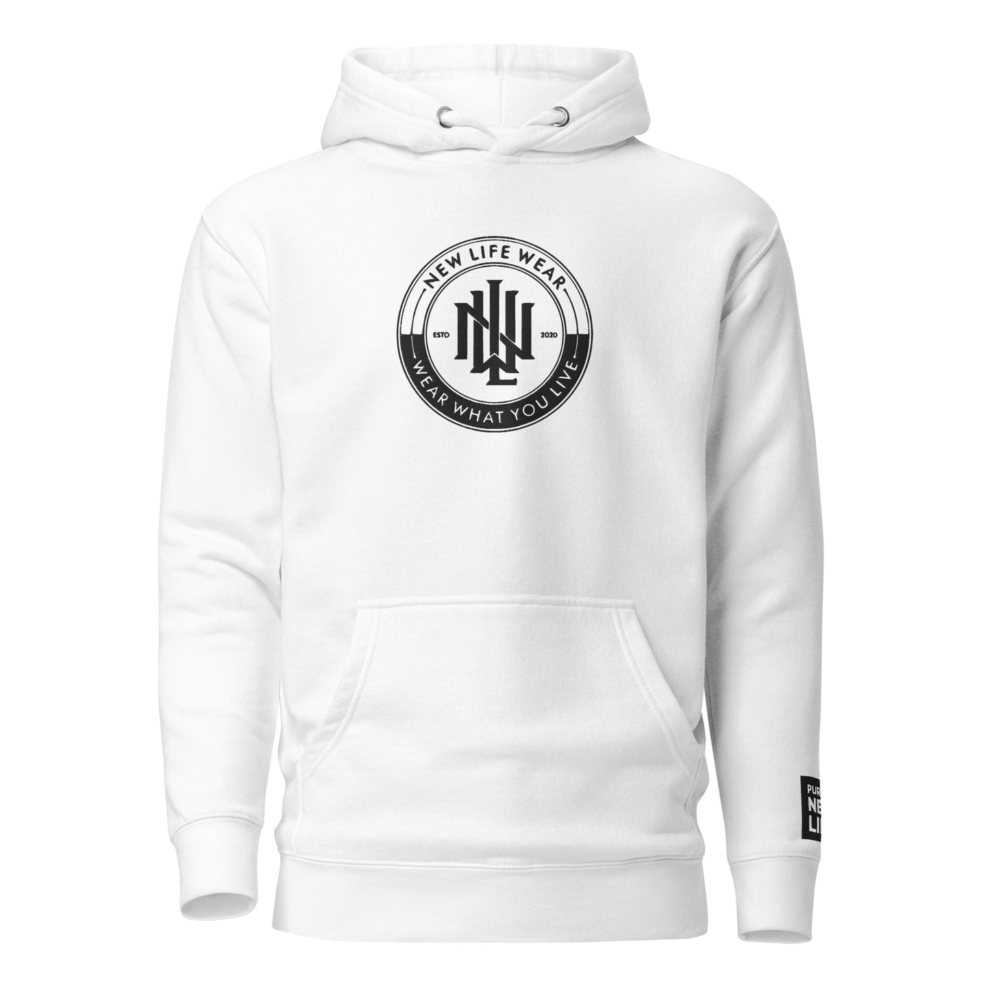 2Cor517 BRAND LOGO Unisex Hoodie BLK EMB copy