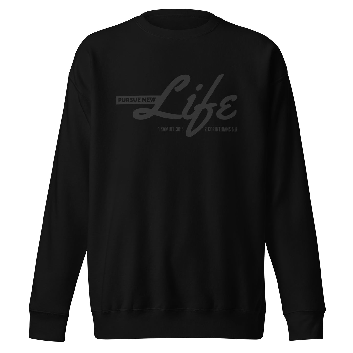 PURSUE NEW LIFE BLK LTR PULLOVER