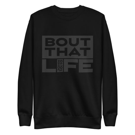 BOUT THAT JOHN 10:10 LIFE Fleece Pullover