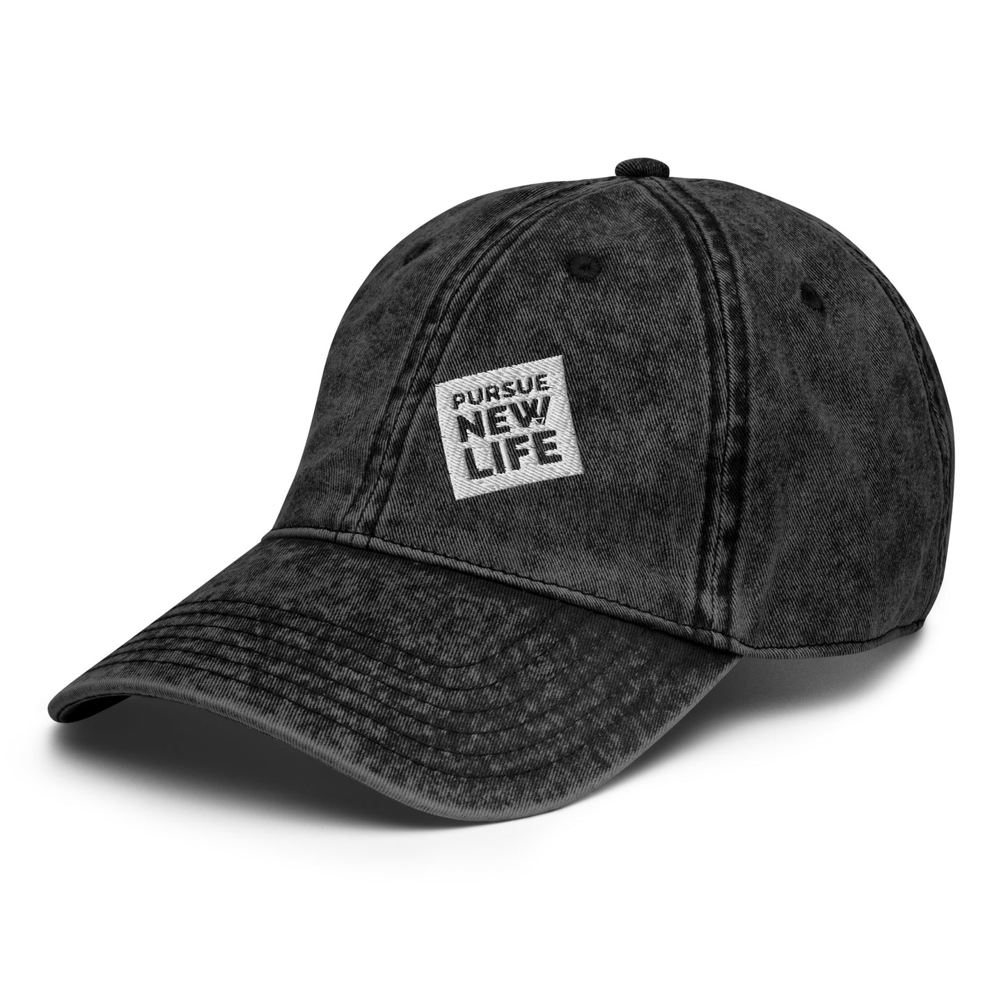 PURSUE NEW LIFE Vintage Cotton Twill Dad Cap