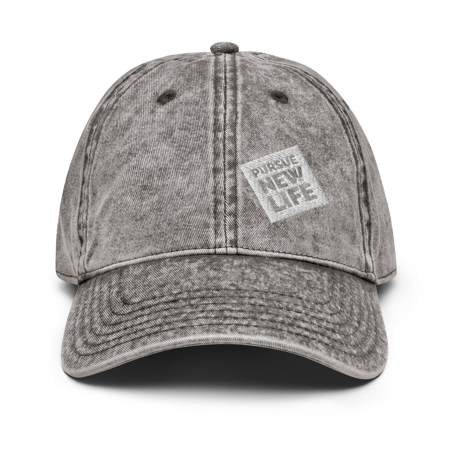 PURSUE NEW LIFE Vintage Cotton Twill Dad Cap