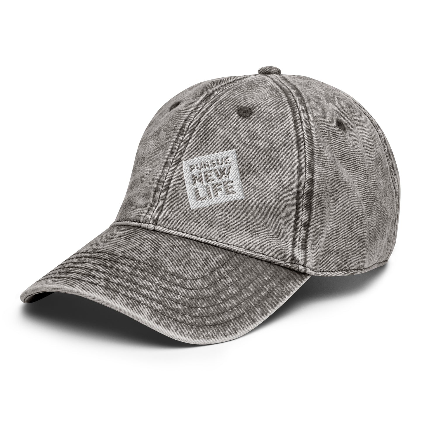 PURSUE NEW LIFE Vintage Cotton Twill Dad Cap