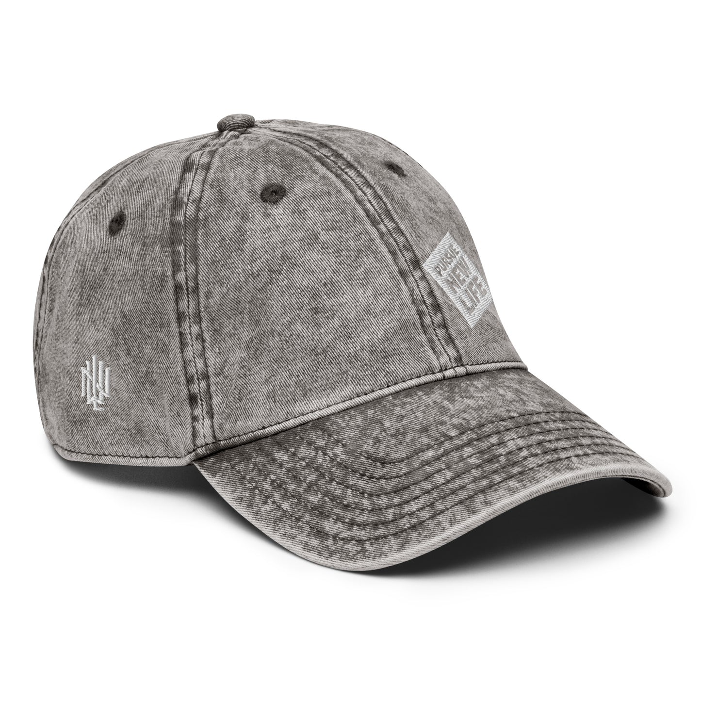 PURSUE NEW LIFE Vintage Cotton Twill Dad Cap