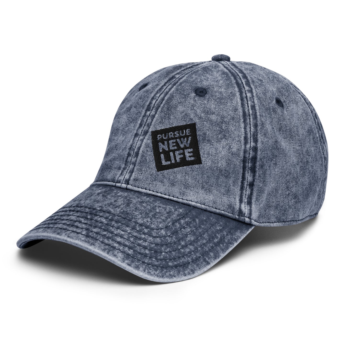 PURSUE NEW LIFE Vintage Cotton Twill Dad Cap