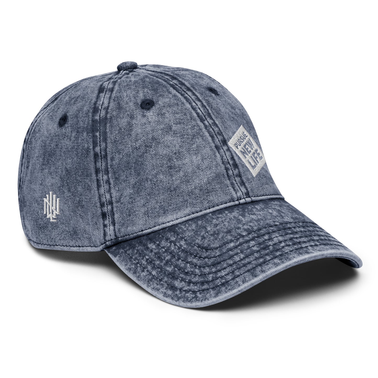 PURSUE NEW LIFE Vintage Cotton Twill Dad Cap