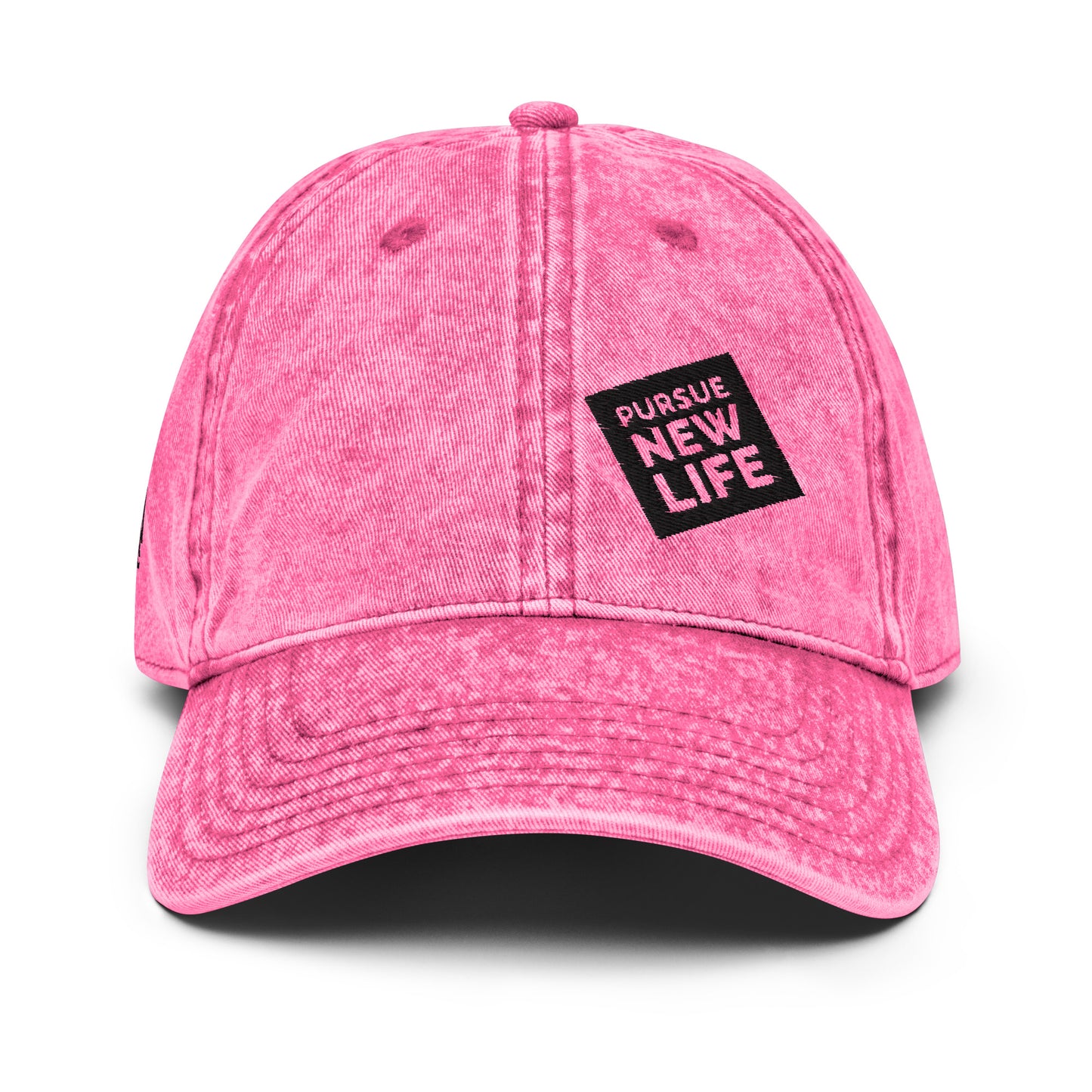 PURSUE NEW LIFE Vintage Cotton Twill Dad Cap