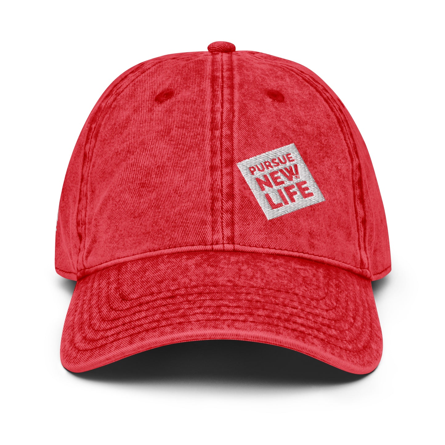 PURSUE NEW LIFE Vintage Cotton Twill Dad Cap