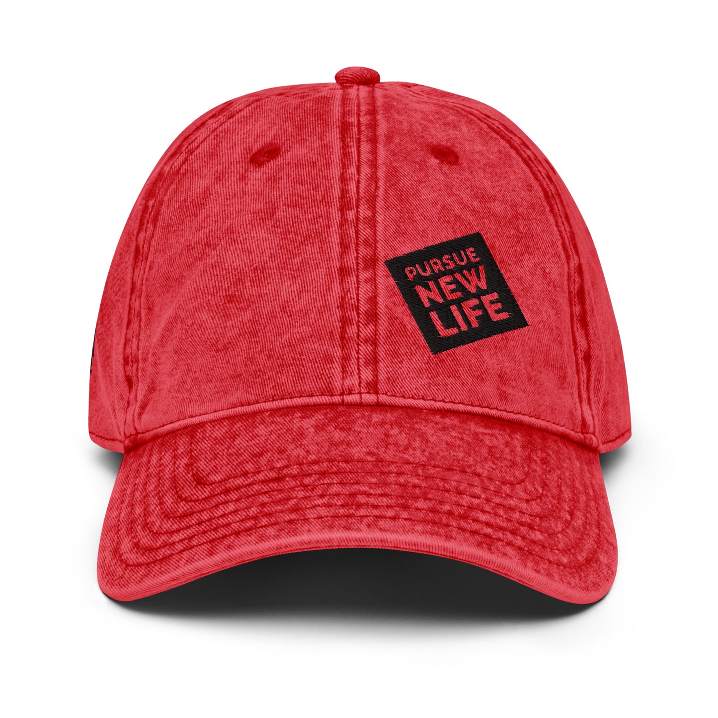 PURSUE NEW LIFE Vintage Cotton Twill Dad Cap