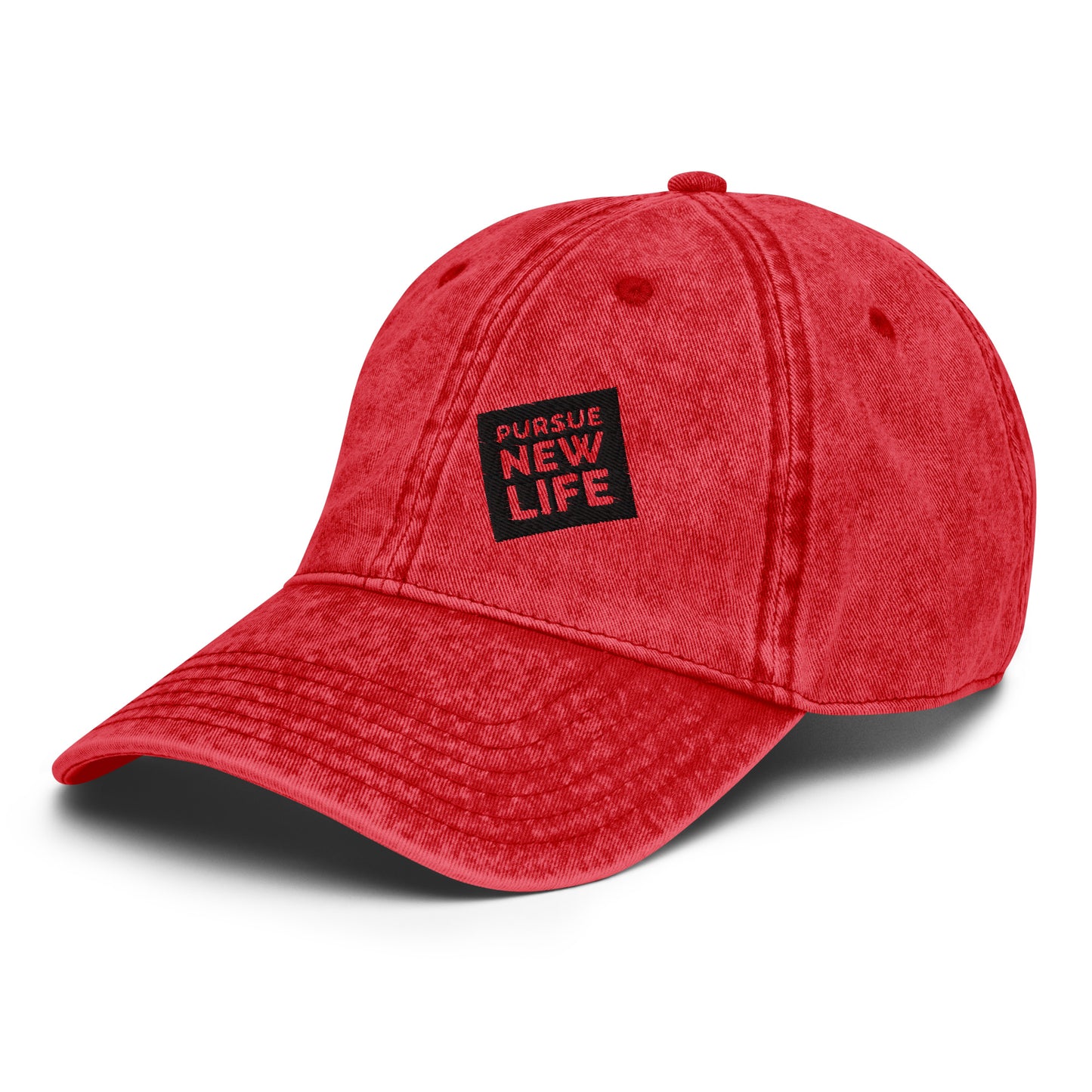 PURSUE NEW LIFE Vintage Cotton Twill Dad Cap