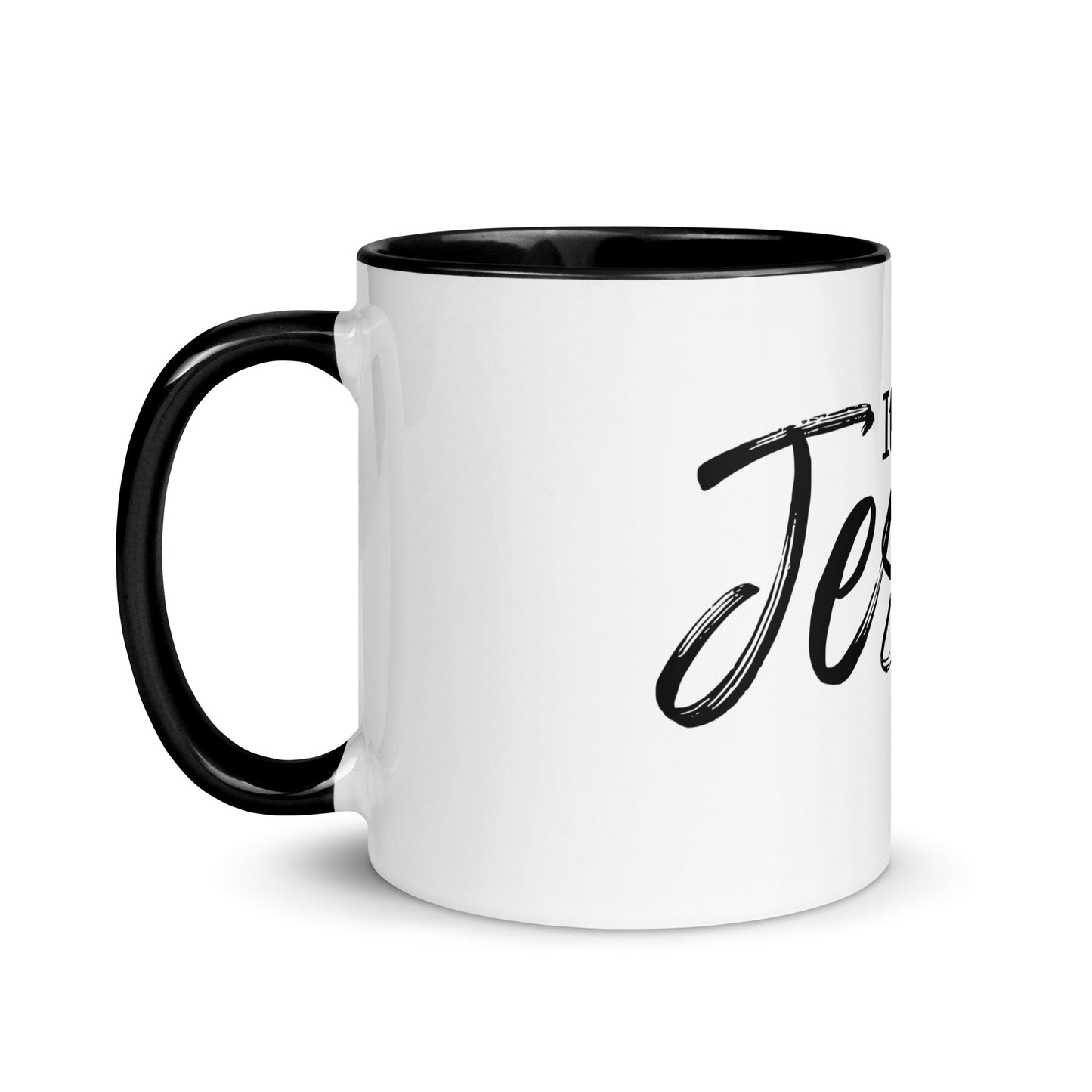 It's Jesus For Me Mug with Color Inside